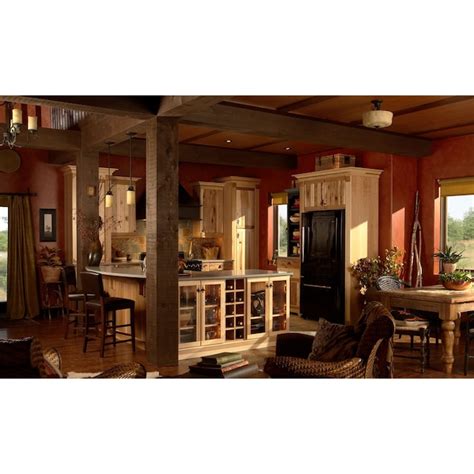 Schuler Cabinetry Tahoe 14.5-in W x 17.5-in H Natural Stained Hickory ...