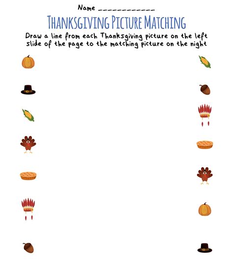 Free Printable Thanksgiving Therapy Worksheets