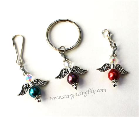 Image result for How to Make Beaded Angel Keychains