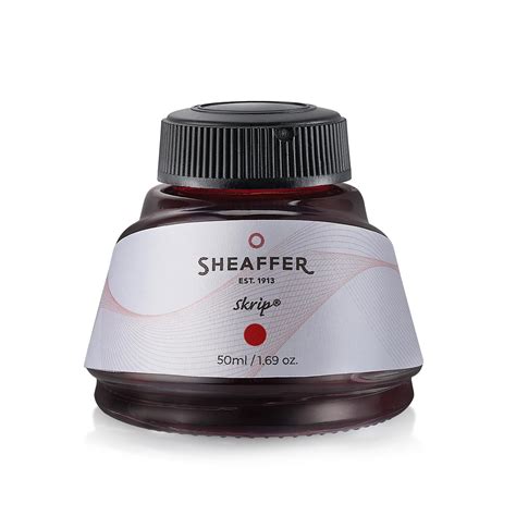 Sheaffer Skrip Ink Bottle (50 ml) – Red : Amazon.in: Office Products