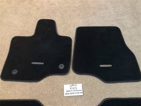 2015-19 F150 Platinum Carpet Floor Mats - Ford F150 Forum - Community ...