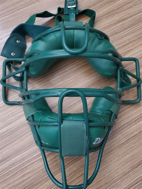 Diamond DFM-32 Pro Green Catchers Face Mask / Umpire Mask TG3 Baseball ...