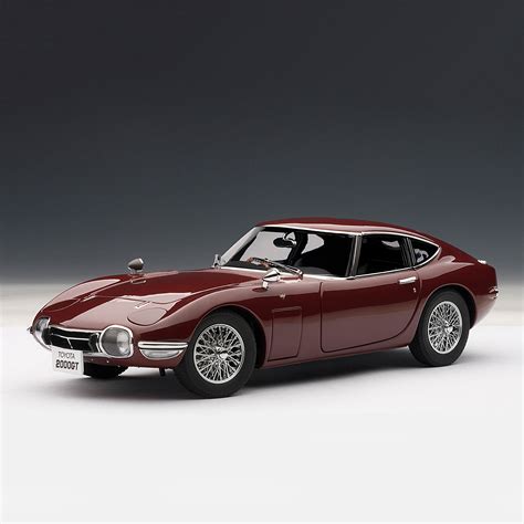 Toyota 2000 GT Coupe // Upgraded (Maroon) - Auto Art - Touch of Modern