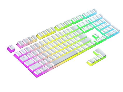 Buy Ranked Pudding PBT Keycaps | 112 Double Translucent ANSI US & ISO ...
