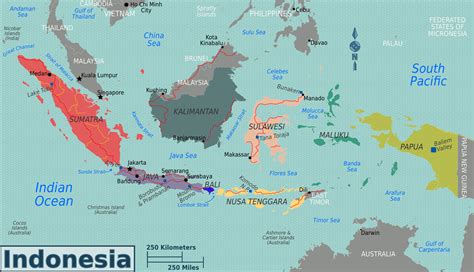 Indonesia in Asia Map: Location, Geography, & More