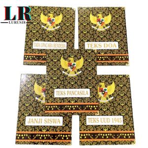 Jual MAP UPACARA BENDERA MAP UPACARA 1 SET ( ISI 5 MAP) MAP UPACARA ...