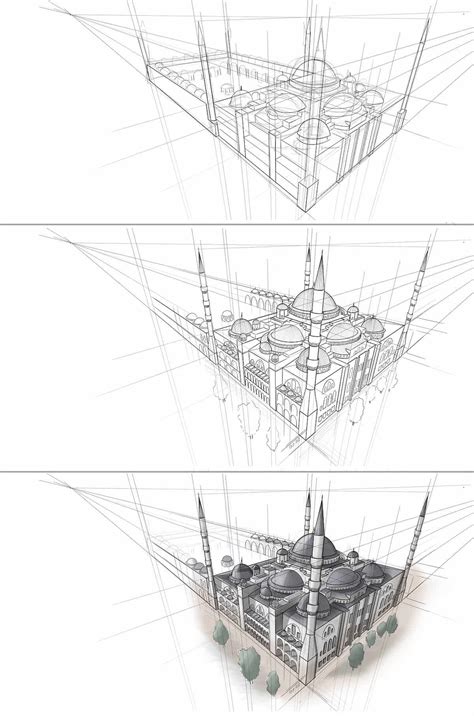 Two point perspective drawing – Artofit