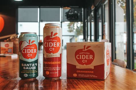 Seasonal Crangerine and Santa’s Sauce ciders from Portland Cider Co ...