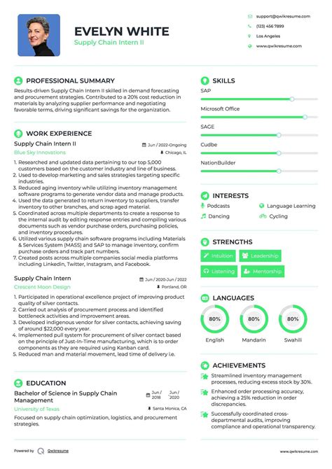 What Is A Supply Chain Intern at Steven Brothers blog
