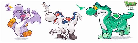 Yoshi's Dinosaurs Part 2 by zeolandia : r/Mario