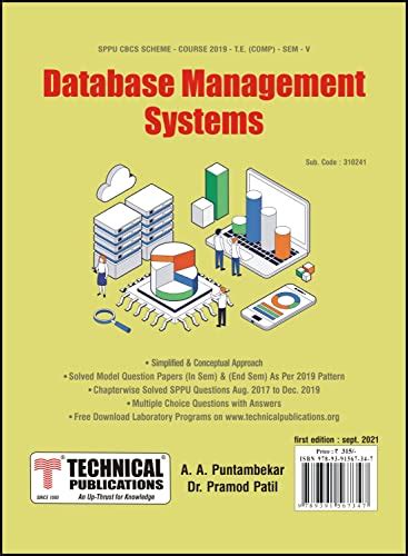 Database Management Systems for SPPU 19 Course (TE - SEM V - Comp ...