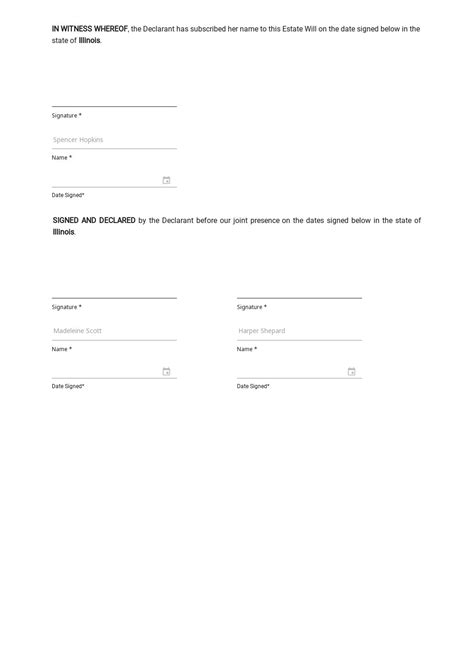 Personal Property Trust Template