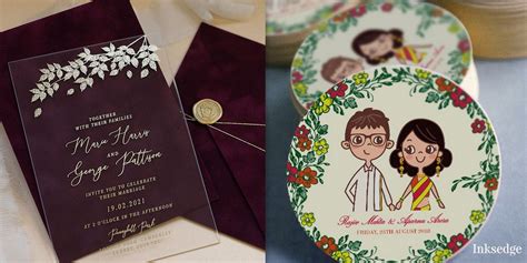 Unique Wedding Invitation Card