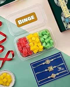 Rakhi For Brother Rakhi Set Rakhi Gift Jelly Candy Combo Pack Snack Box ...