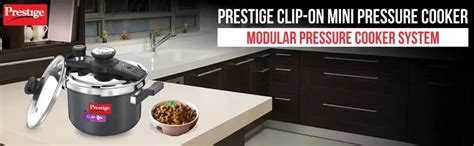 Buy Prestige Clip-on Mini Hard Anodised Aluminium Pressure Cooker with ...