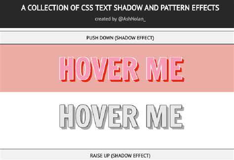 Image result for CSS Text Effects
