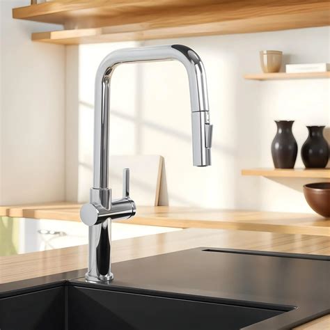 Opulo Dual Flow Pull-Out Kitchen Mixer Faucet – Ruhe