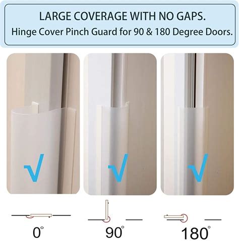 JuneSisters Door Pinch Guard Baby Proofing, Door Hinge Cover, India | Ubuy