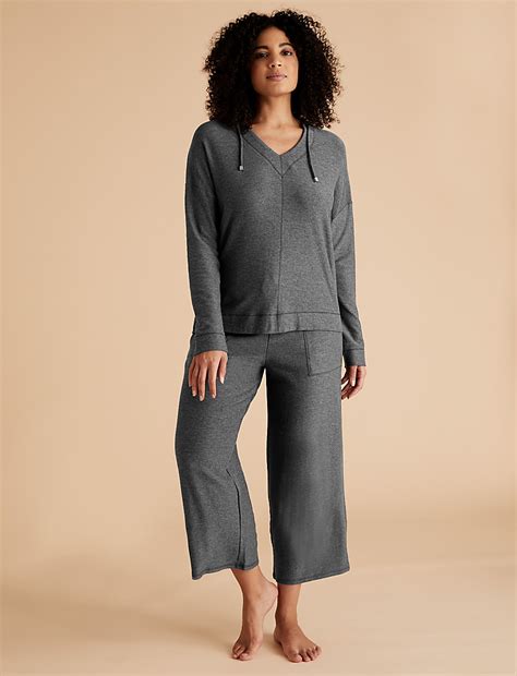 Buy Flexifit™ Lounge Wide Leg Pant at Marks & Spencer