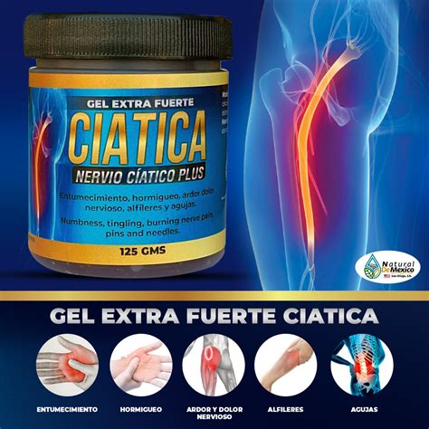 Sciatic Nerve Gel Plus Relief - Natural & Extra India | Ubuy