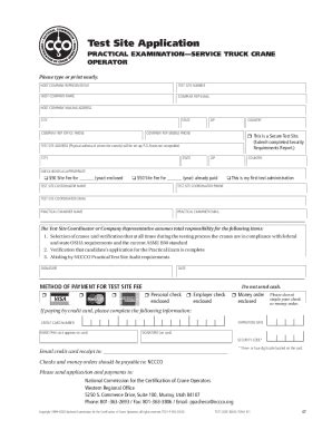 Fillable Online Crane operator certification and whether a practical ...