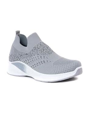 Buy Impakto Womens Grey Sports Shoe AS0217 at Amazon.in