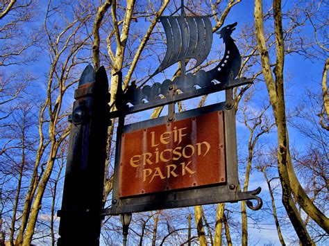 One More Folded Sunset: Leif Ericson Park