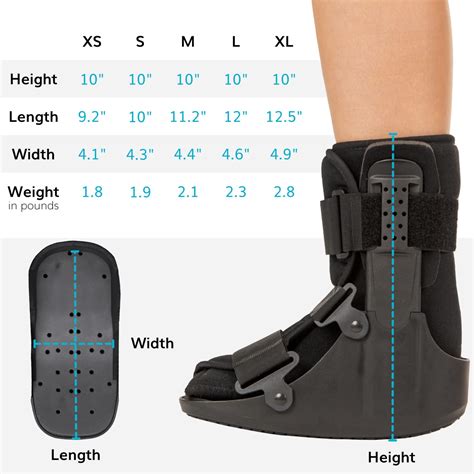 Snapklik.com : BraceAbility Short Walking Boot - Orthopedic Medical Walker Cast For Broken Toe ...