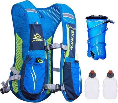 Buy Aonijie Hydration Packs 5.5L Trail Running Vest With 2L Bladder ...