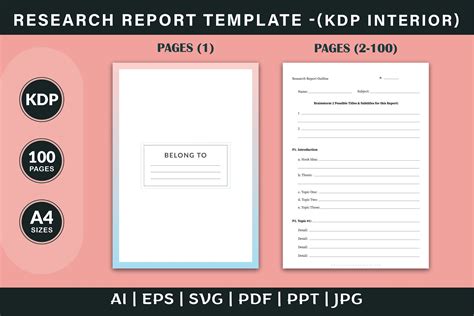 Image result for Research Report Layout