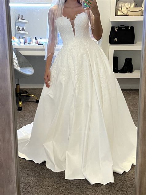 Lulus New Wedding Dress Save 18% - Stillwhite