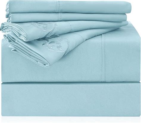 Amazon.com - Cal King 6 Piece Sheet Set - Breathable & Cooling Sheets ...