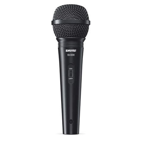 Shure SV200 Microphone (Unidirectional) : Amazon.in: Musical Instruments