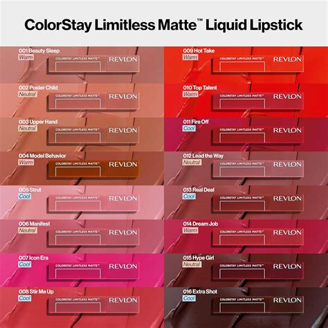 Revlon ColorStay™ Limitless Matte Liquid Lipstick - Long-Lasting Matte ...