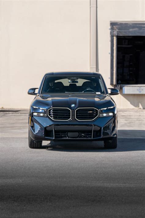 BMW XM Looks Surprisingly Normal in Carbon Black