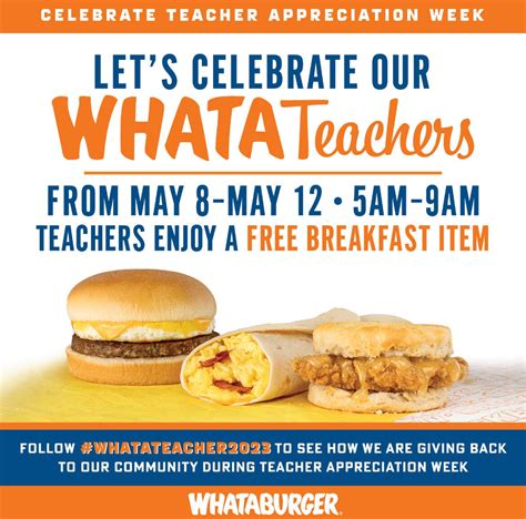 Educators Honored With Free Food Discounts During Teacher