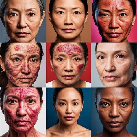 Lupus skin condition | Premium AI-generated image