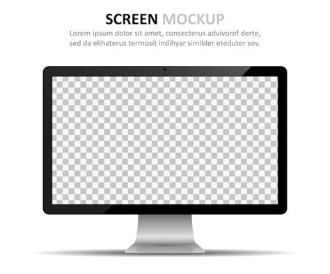 Blank Computer Screen Vector File 的图像结果