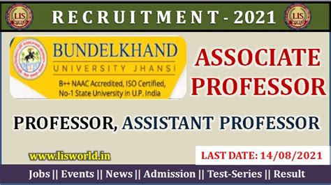 Recruitment for Associate Professor, Professor, Assistant Professor ...
