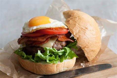 ground beef burger recipe with egg