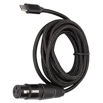 XLR to USB C Cable, Type C to XLR Microphone Adapter Cable, Type-C to ...
