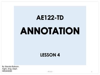 AutoCAD Annotative Object Tutorial 的图像结果