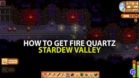 Stardew Valley Fire Quartz Guide: How To Get Fire Quartz