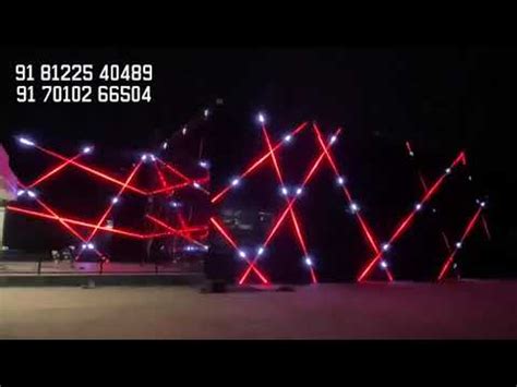 Showroom Building Elevation Facade LED Light Design | 3D ACP Panel Wall ...