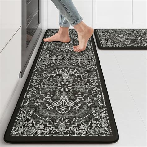 Amazon.com: KIMODE Kitchen Mats Cushioned Anti Fatigue, Boho Vintage ...