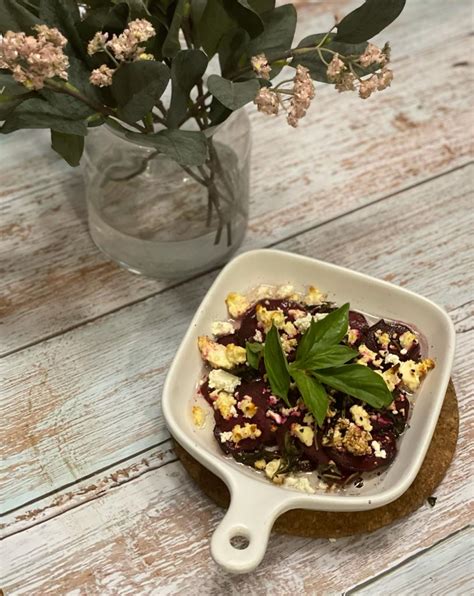 Baked Beets & Feta – mylittlekitchen.in