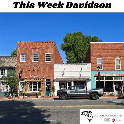 This Week Davidson - July 9th - 15th - Summer - About Davidson