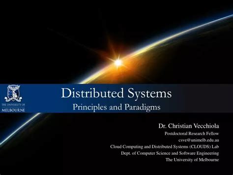 Rezultat imagine pentru Distributed Systems Principles and Paradigms Book