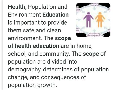 Explain the scope of the health education in terms of social sitting ...