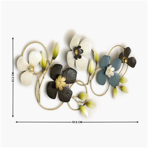 Buy VEDAS Mystical India Metal Flower Wall Accent from Vedas at just ...